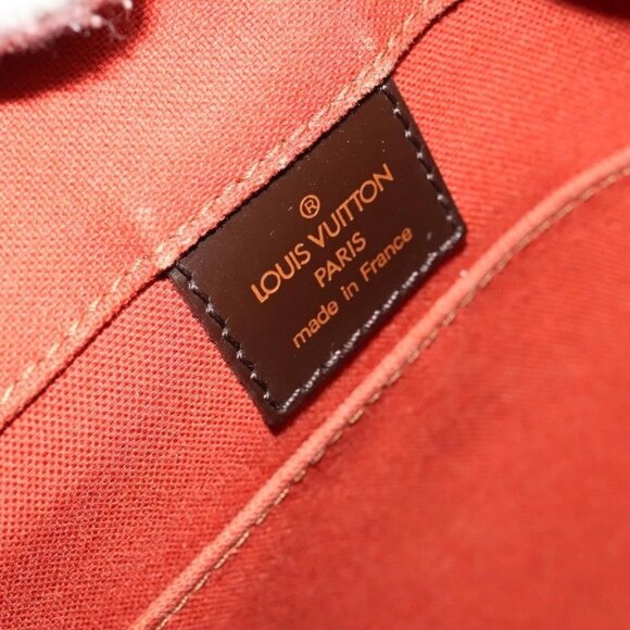 LOUIS VUITTON Damier Ebene Bastille Shoulder Bag N45258 LV Auth PP829 - Picture 12 of 16